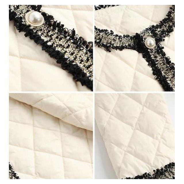 Lightweight Mid-length Padded Jacket Women's Quilted Jacket