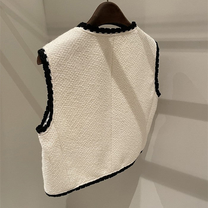 Women's Fashion Simple Wool Horse Jacket