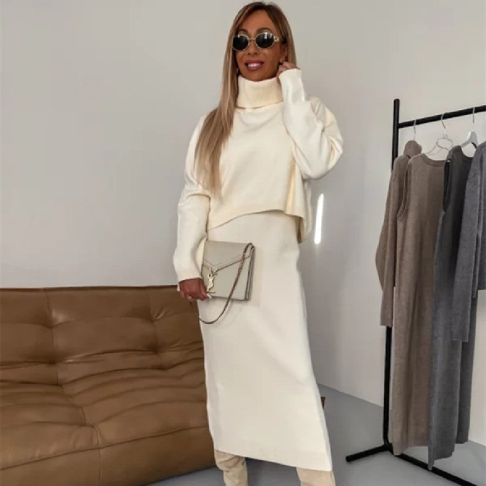 Cashmere Sweater Dress Set - Finuella