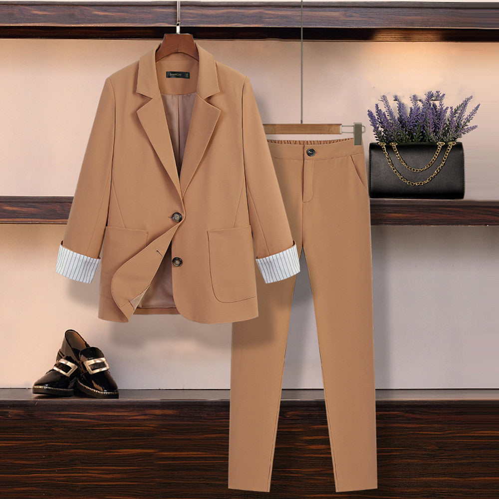 Oversized women's suit jacket