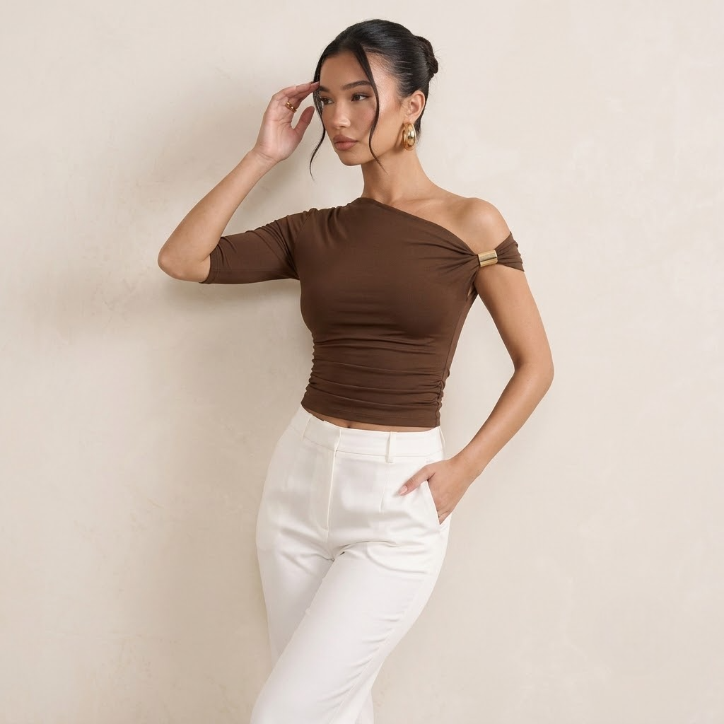 Sculpted Shoulder Top