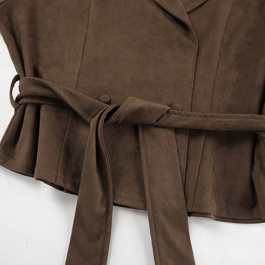 Vintage Suede Coat