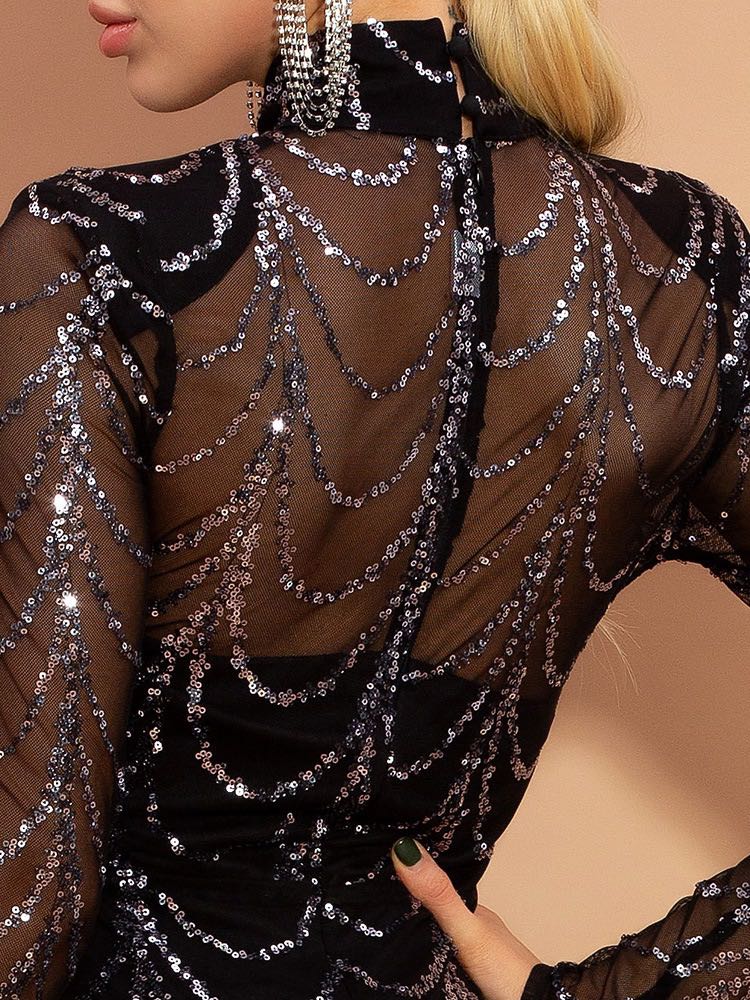 Shiny Maxi Dress