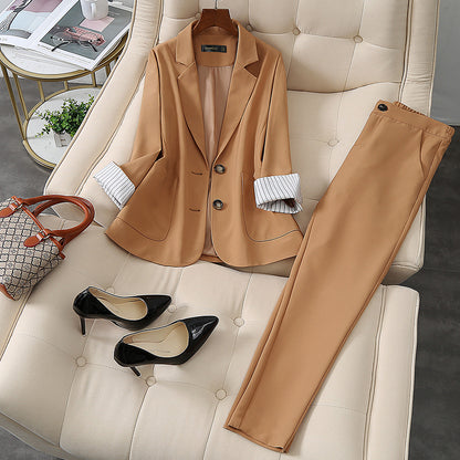 Oversized women's suit jacket