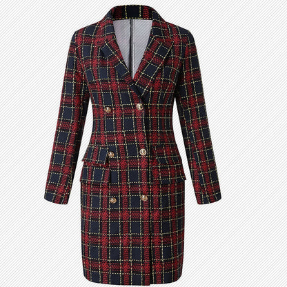 Plaid Business Dress