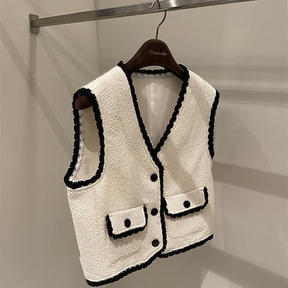 Women's Fashion Simple Wool Horse Jacket