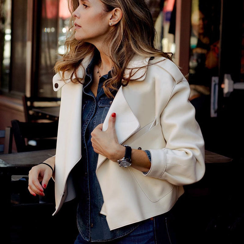 Luxe Leather Jacket