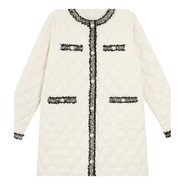 Lightweight Mid-length Padded Jacket Women's Quilted Jacket