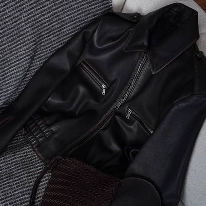 Edgy Leather Jacket