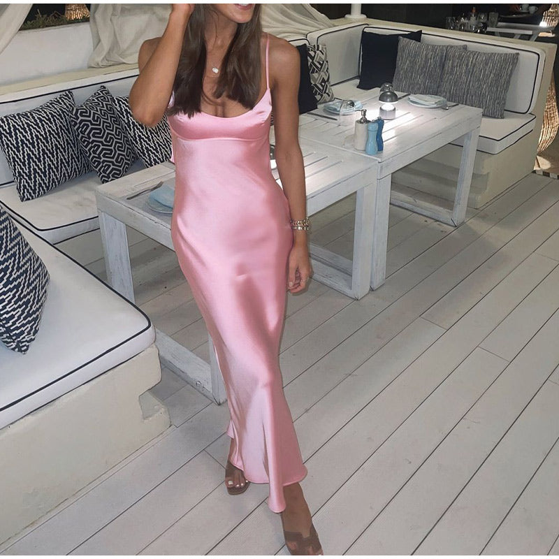 Elegant Satin Dress