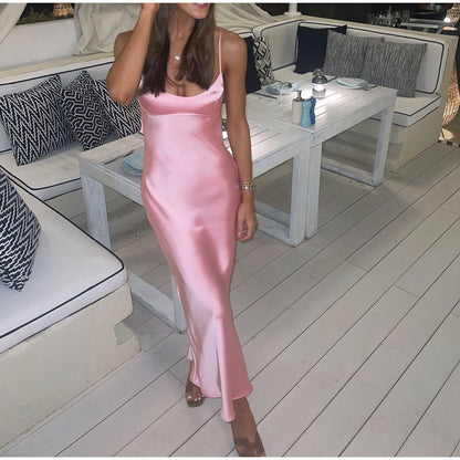 Elegant Satin Dress