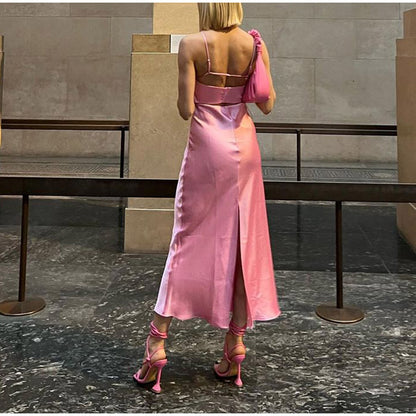Elegant Satin Dress