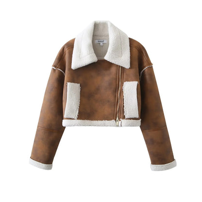 Suede Wool Jacket