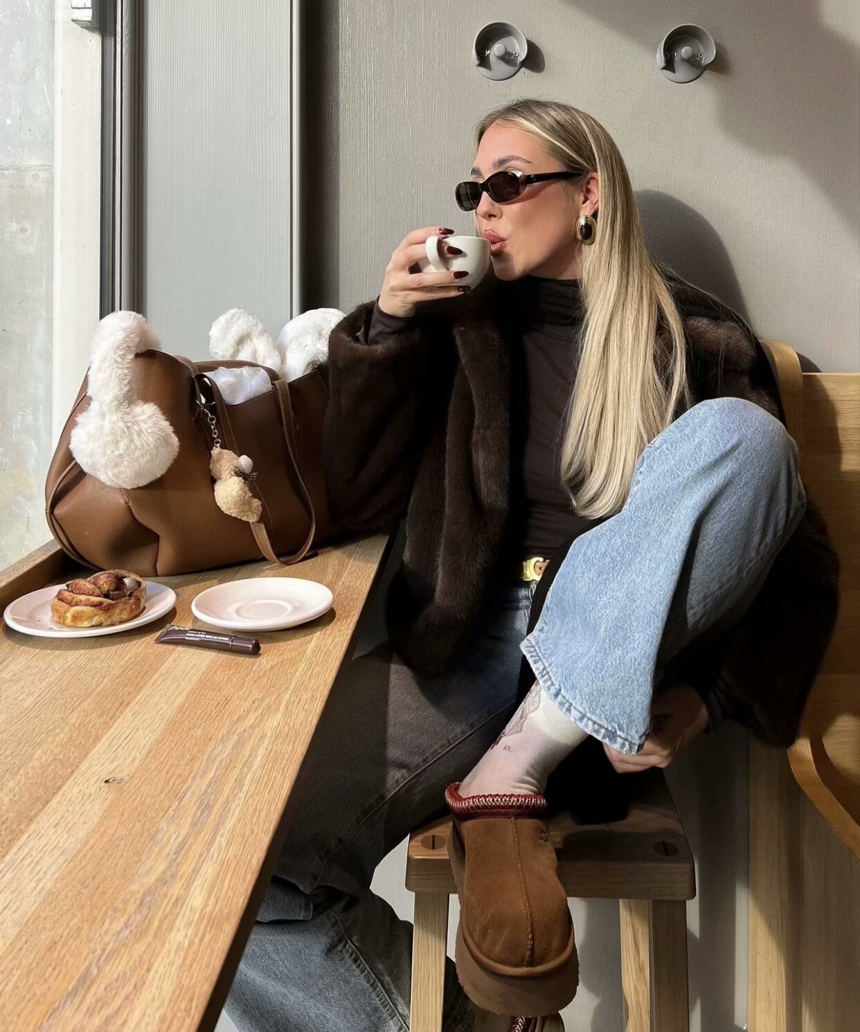 Stylish Fur Outerwear