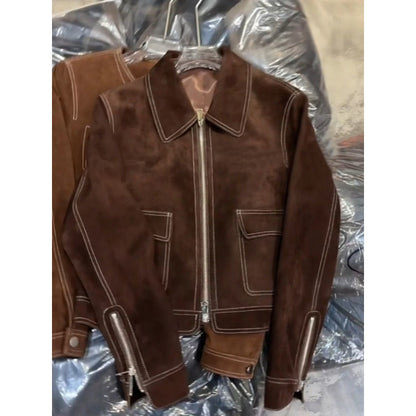 Maillard Suede Jacket