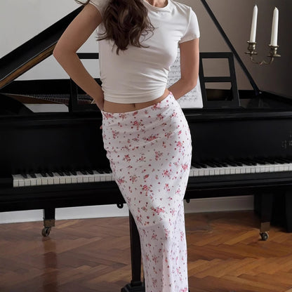 Floral Mermaid Skirt