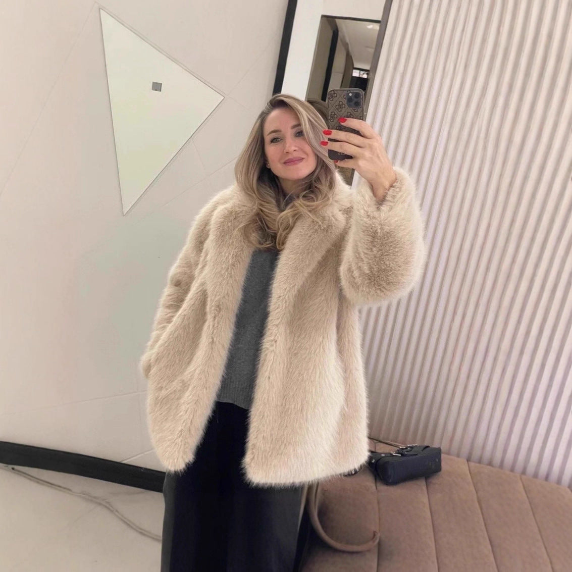 Warm Belted Coat