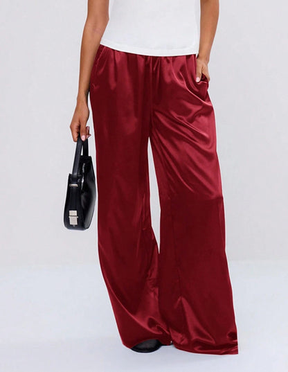 Satin Wide Leg