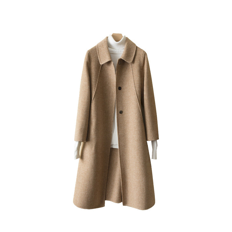 Tailored Wool Overcoat