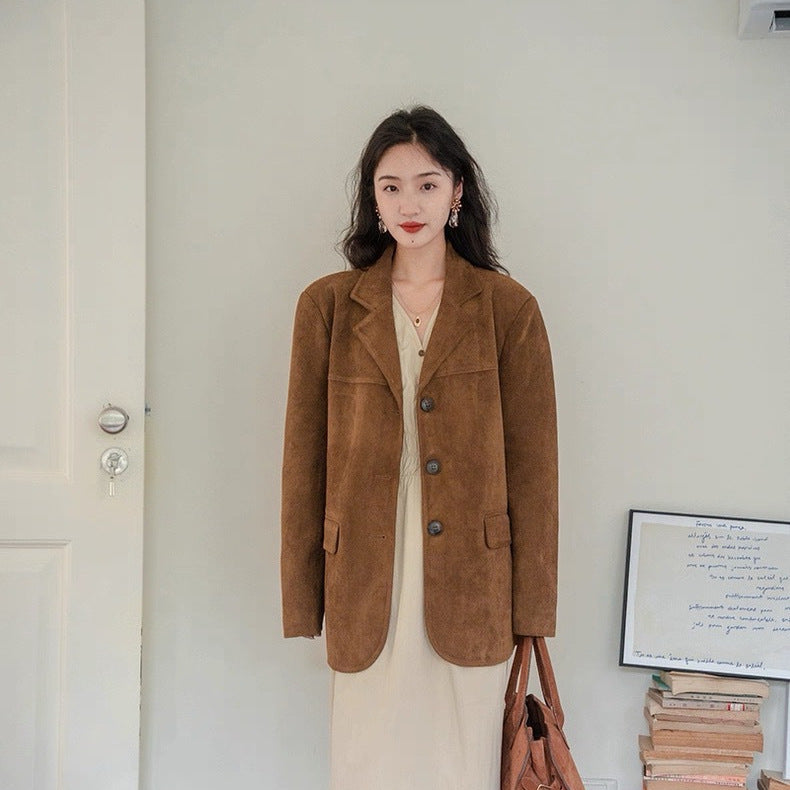 Luxurious Vintage Suede