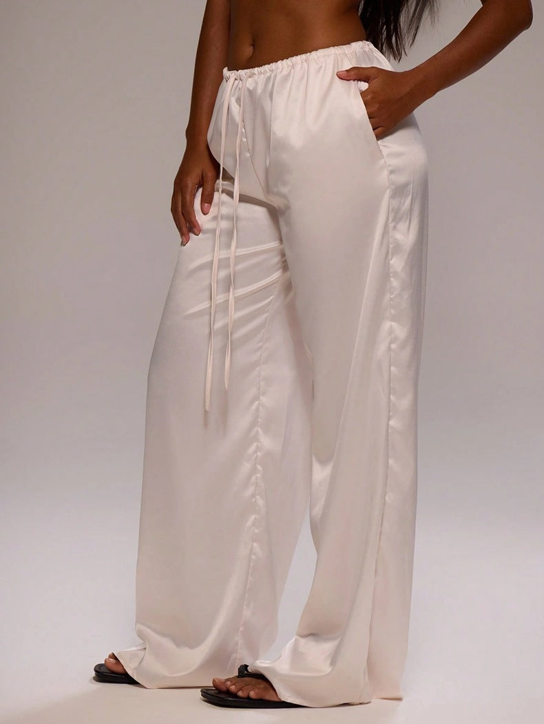 Satin Wide Leg