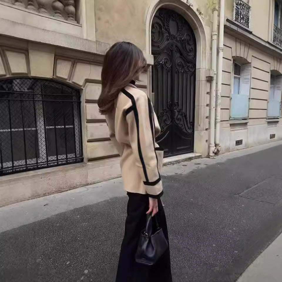 Italian-Inspired Woolen Coat - Finuella