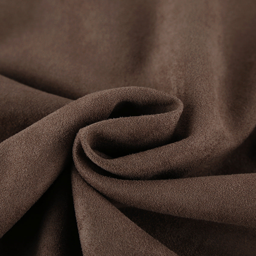 Sculpted Suede Jacket