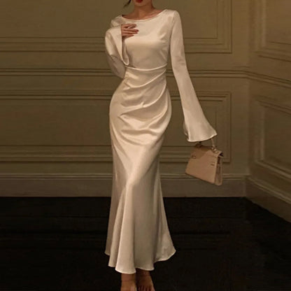 White Satin Sleeve
