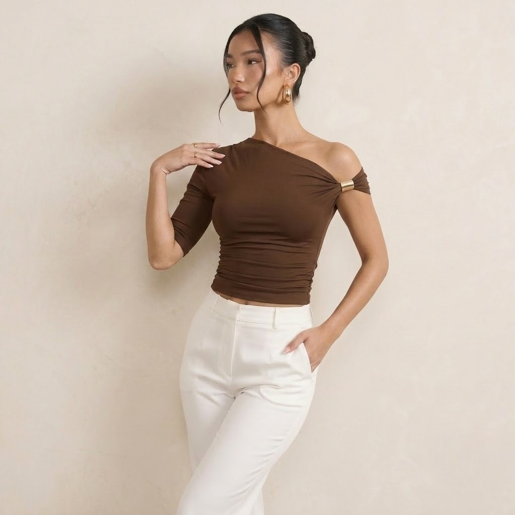 Sculpted Shoulder Top