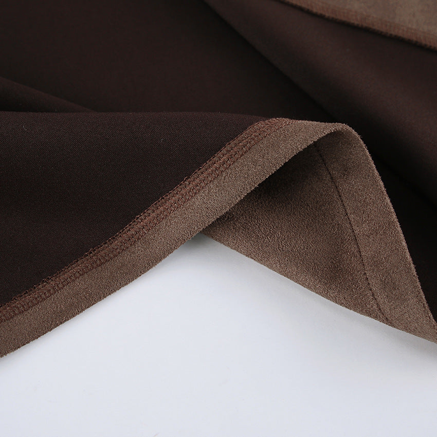 Sculpted Suede Jacket