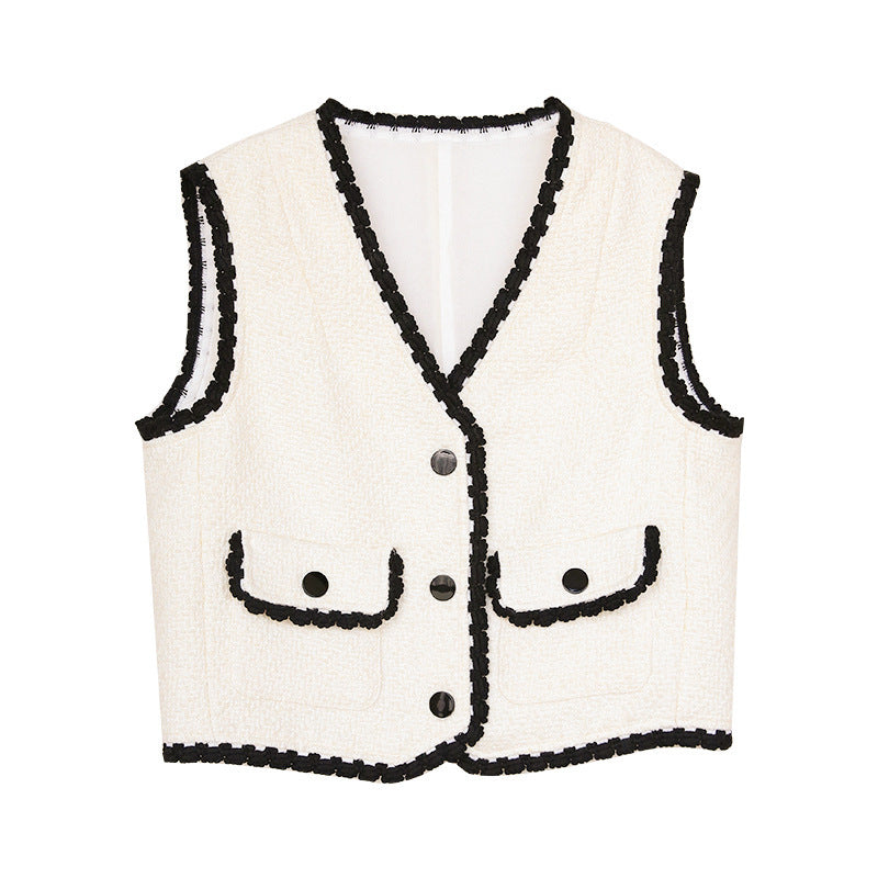 Women's Fashion Simple Wool Horse Jacket