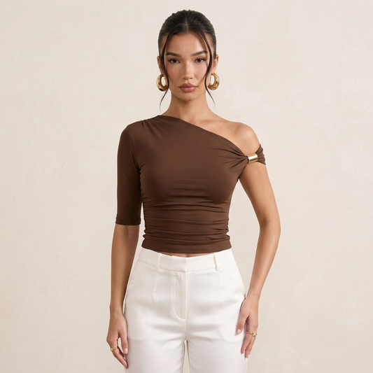 Sculpted Shoulder Top