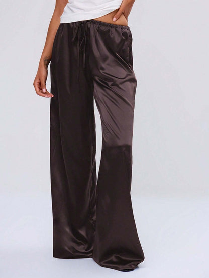 Satin Wide Leg