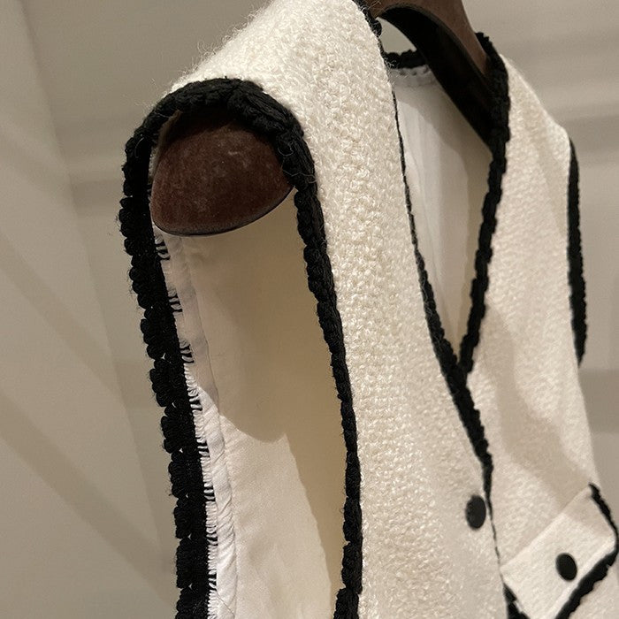 Women's Fashion Simple Wool Horse Jacket