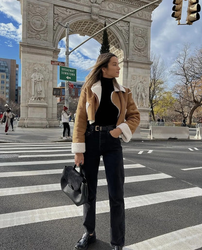 Suede Wool Jacket