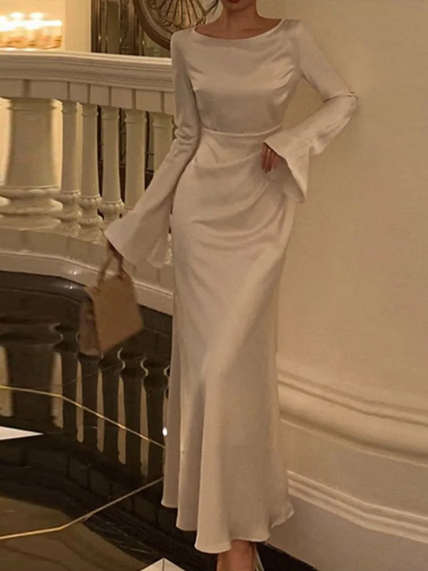 White Satin Sleeve