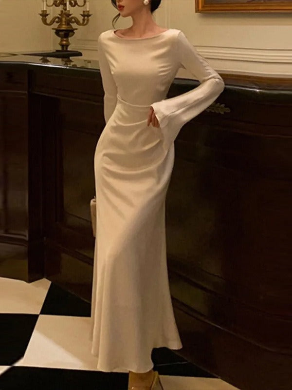 White Satin Sleeve