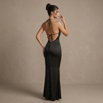 Stylish Satin Dress