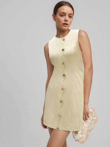 Gold Button Mini