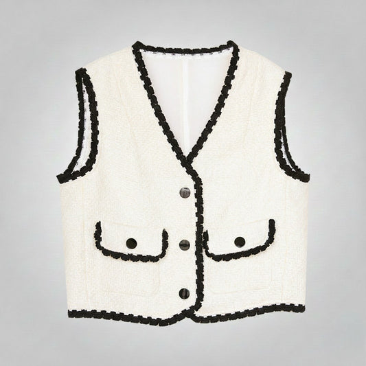 Women's Fashion Simple Wool Horse Jacket