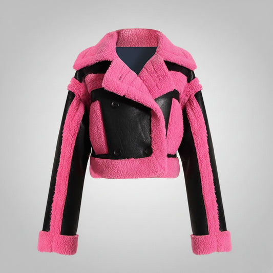 European And American Gas Field Explosion Street Big Lapel Motorcycle Jacket