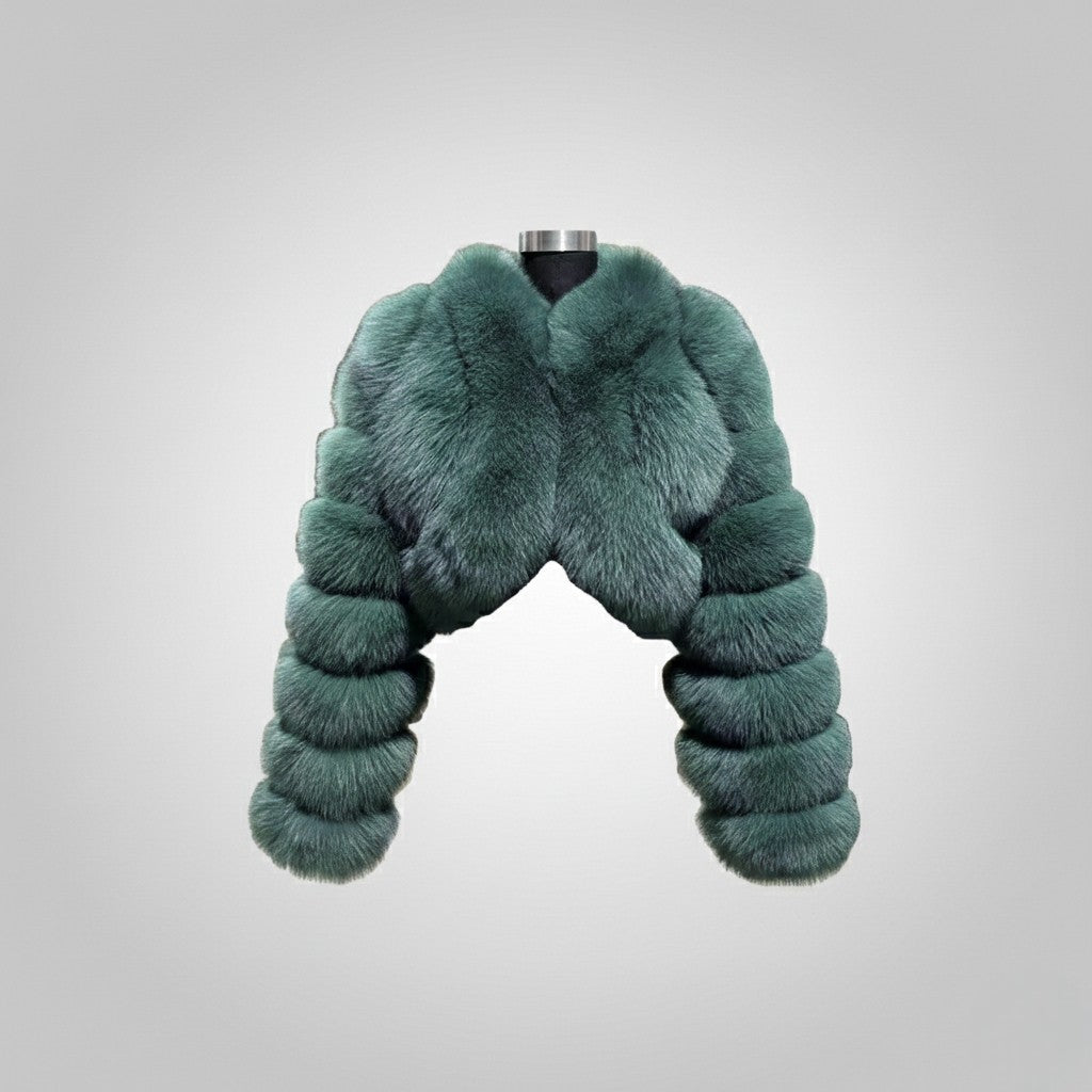 Short Stitching Winter Warm All-matching Top Jacket