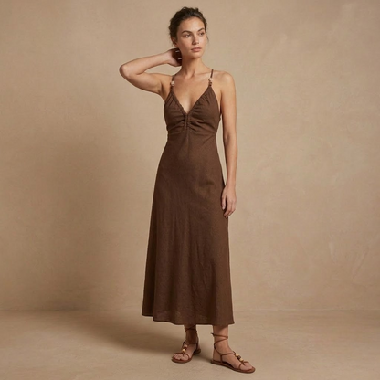 Chocolate Silk Slip