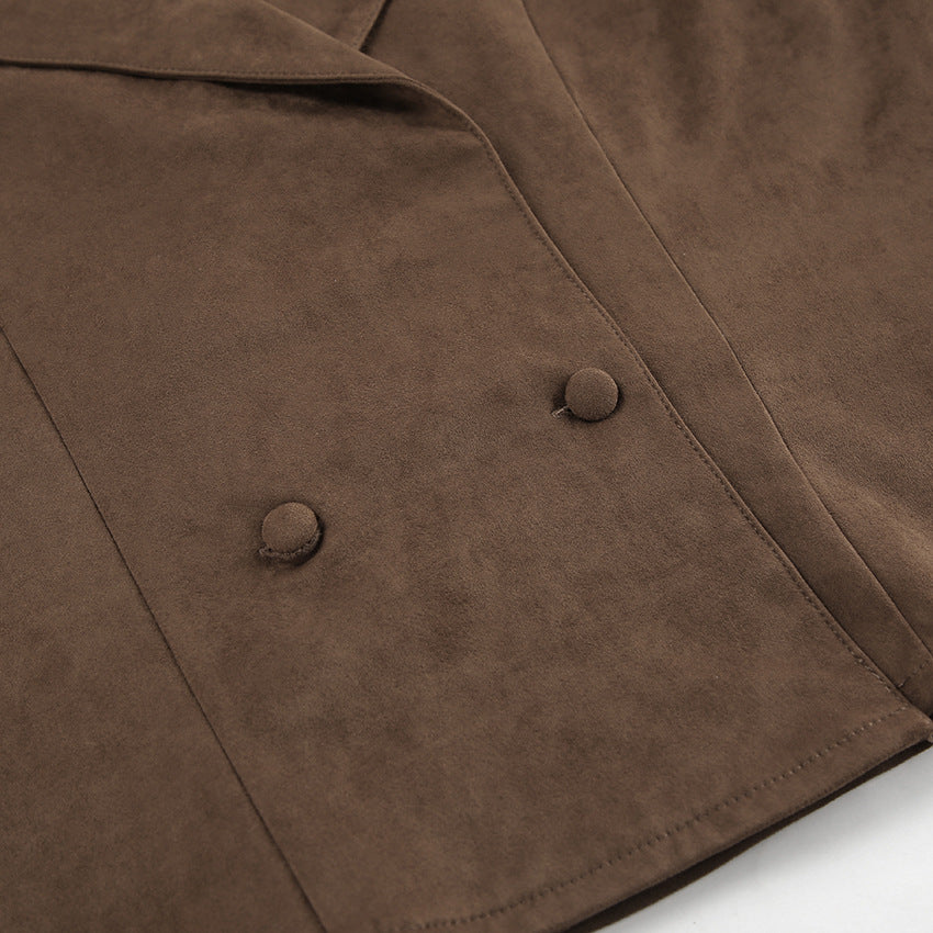 Vintage Suede Coat
