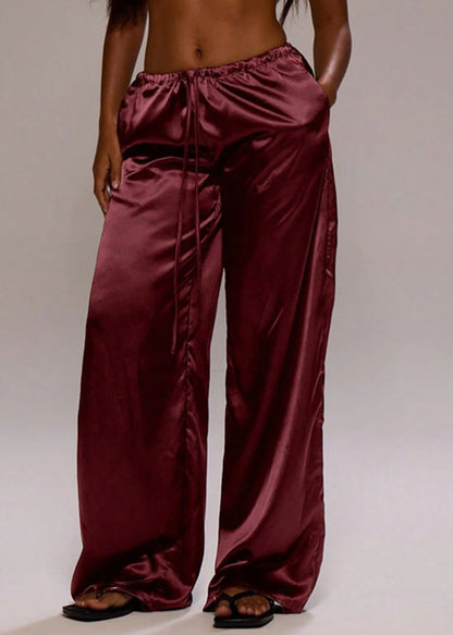 Satin Wide Leg