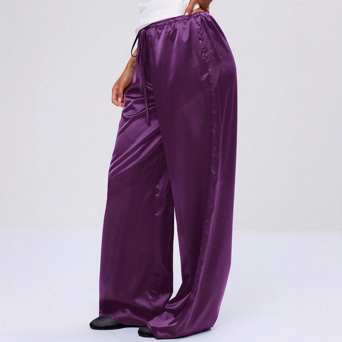 Satin Wide Leg