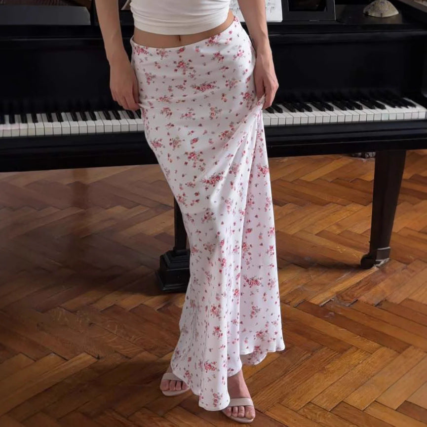 Floral Mermaid Skirt