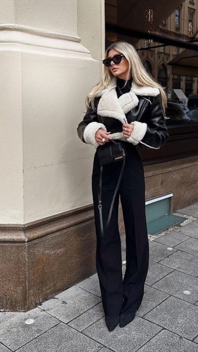 Women's Short Lapel Long Sleeve Slim Fashion Personality Jacket Jacket