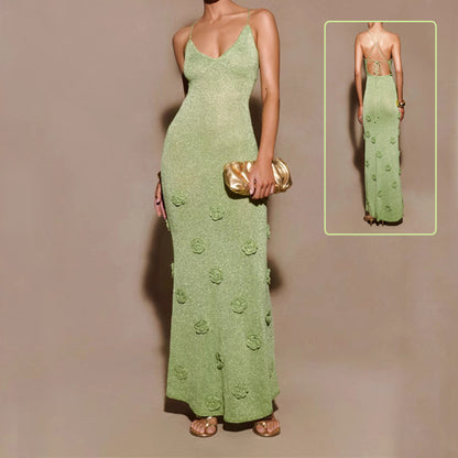Floral Crochet Dress