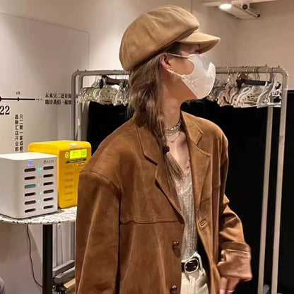 Luxurious Vintage Suede